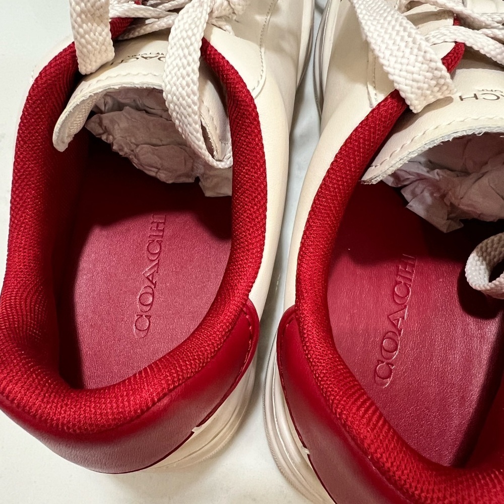 Coach Chalk Multi High Line Sneakers - Picture 9 of 11